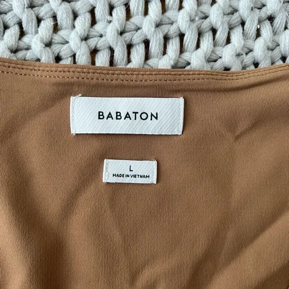 NWT Artitzia Babaton Contour V Neck Bodycon Midi Dress - Picture 11 of 13